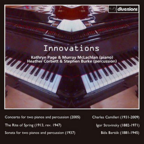 Bela Bartok Innovations: Music for Two Pianos and Percussion (CD) Album
