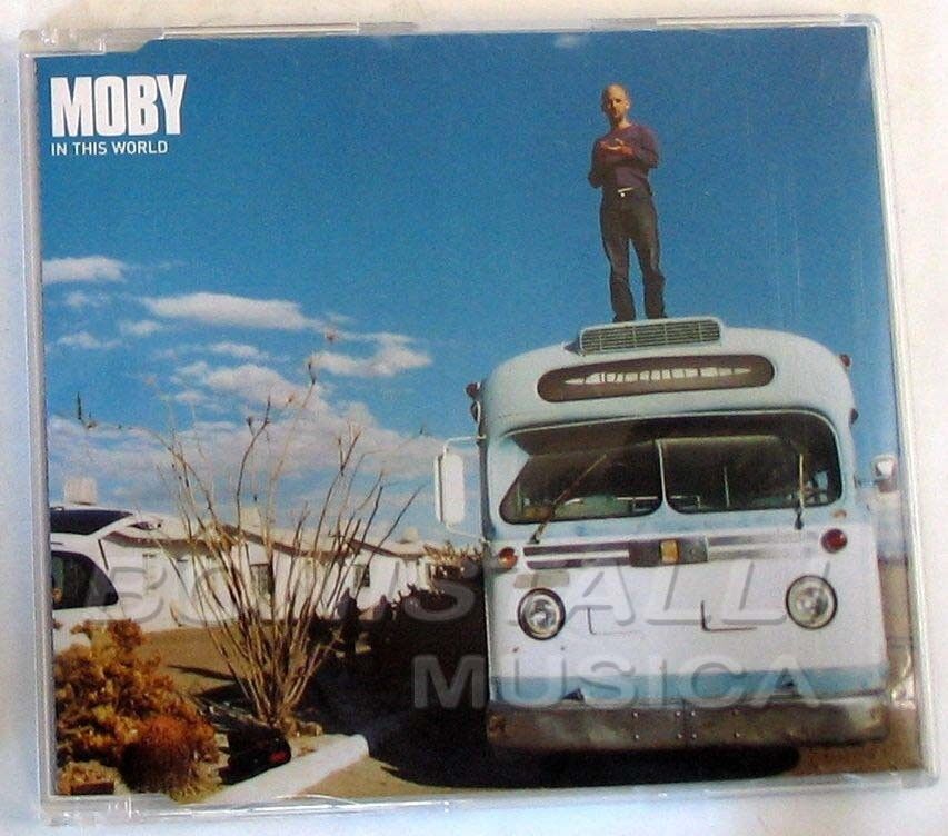 MOBY - IN THIS WORLD - CD Single  Nuovo Unplayed