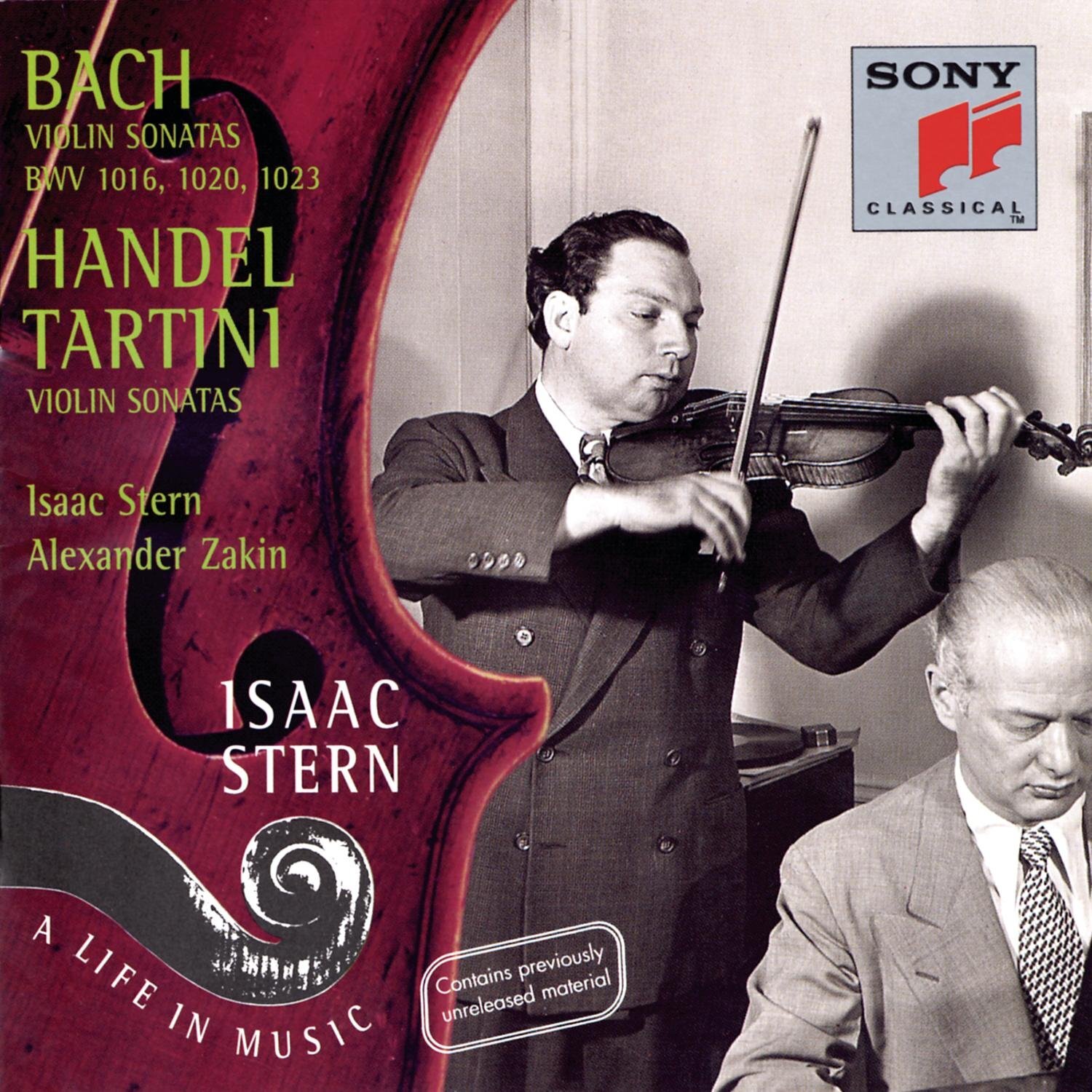 J. S. Bach Bach, Handel & Tartini: Violin Sonatas (CD)