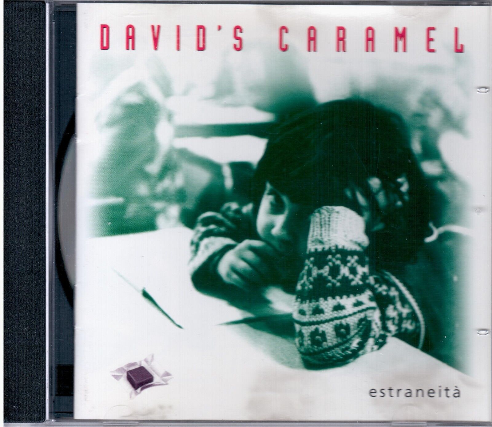 DAVID'S CARAMEL "Estraneità" CD RARO F.C. 1997 DAVID SAUTTER & LETIZIA FIORENZA