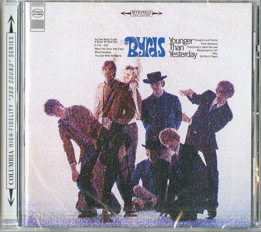 BYRDS Younger Than Yeterday CD NUOVO Sigillato