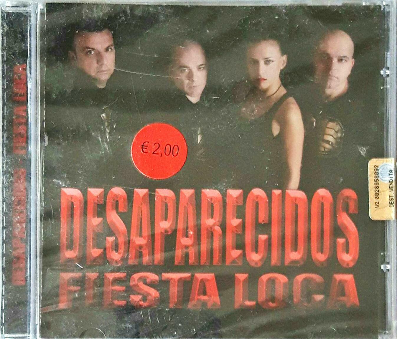 Desaparecidos  Fiesta Loca  Cd Sealed Sigillato