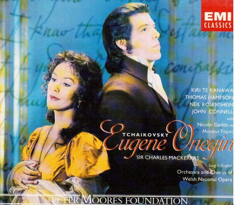 Tchaikovsky: Eugene Onegin / Mackerras, Te Kanawa, Hampso, Gedda - CD Emi