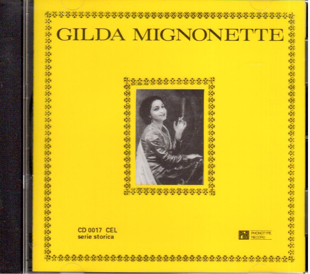 GILDA MIGNONETTE VOLUME 1 Serie Celebrità - CD