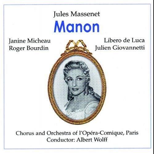Manon (Wolff, L'orchestre Et Choeurs De L'opera-comique) (CD) Album
