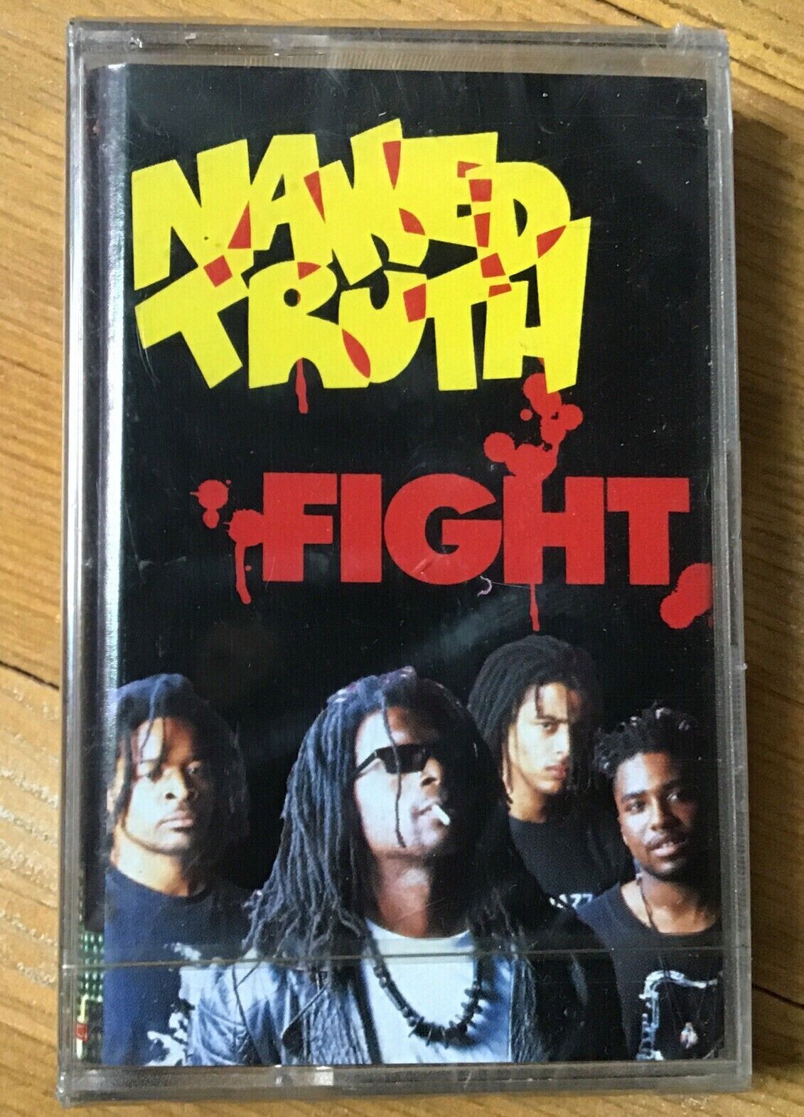 NAKED TRUTH - FIGHT- Musicassetta Cassette Tape MC K7 Sealed,Sigillata