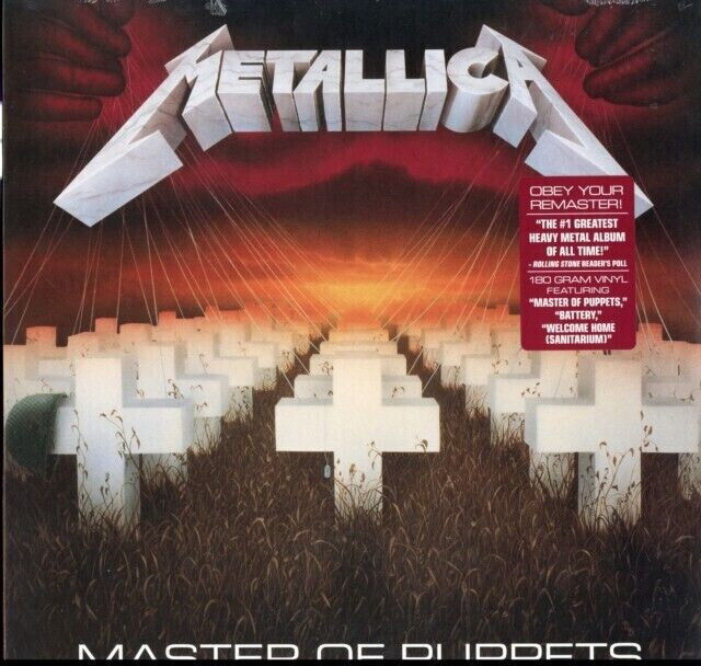 Metallica Master Of Puppets Vinile Lp 180 Grammi (U.S.A. Press) Nuovo Sigillato