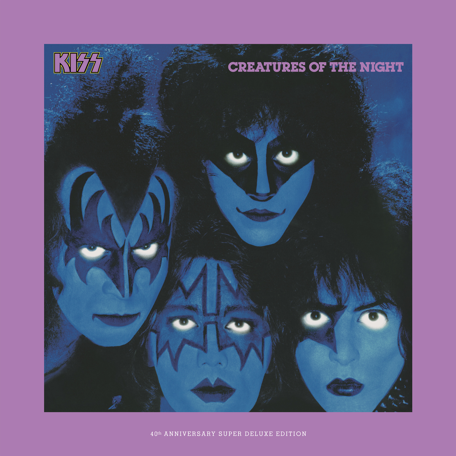 KISS Creatures of the Night (CD) 40th Anniversary  Box Set with Blu-ray