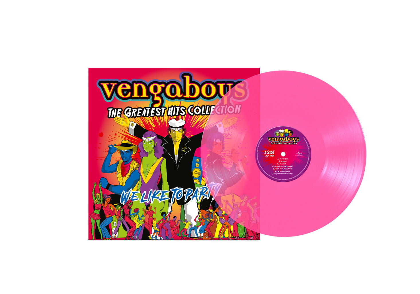 The Vengaboys The Greatest Hits Collection (Vinyl LP) 12" Album Coloured Vinyl