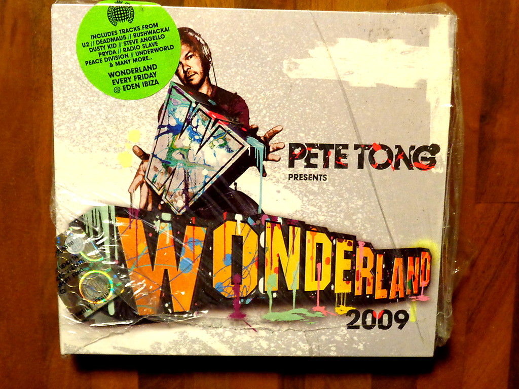 PETE TONG  -  WONDERLAND 2009  -  CD 2009 DIGIPACK  NUOVO E SIGILLATO