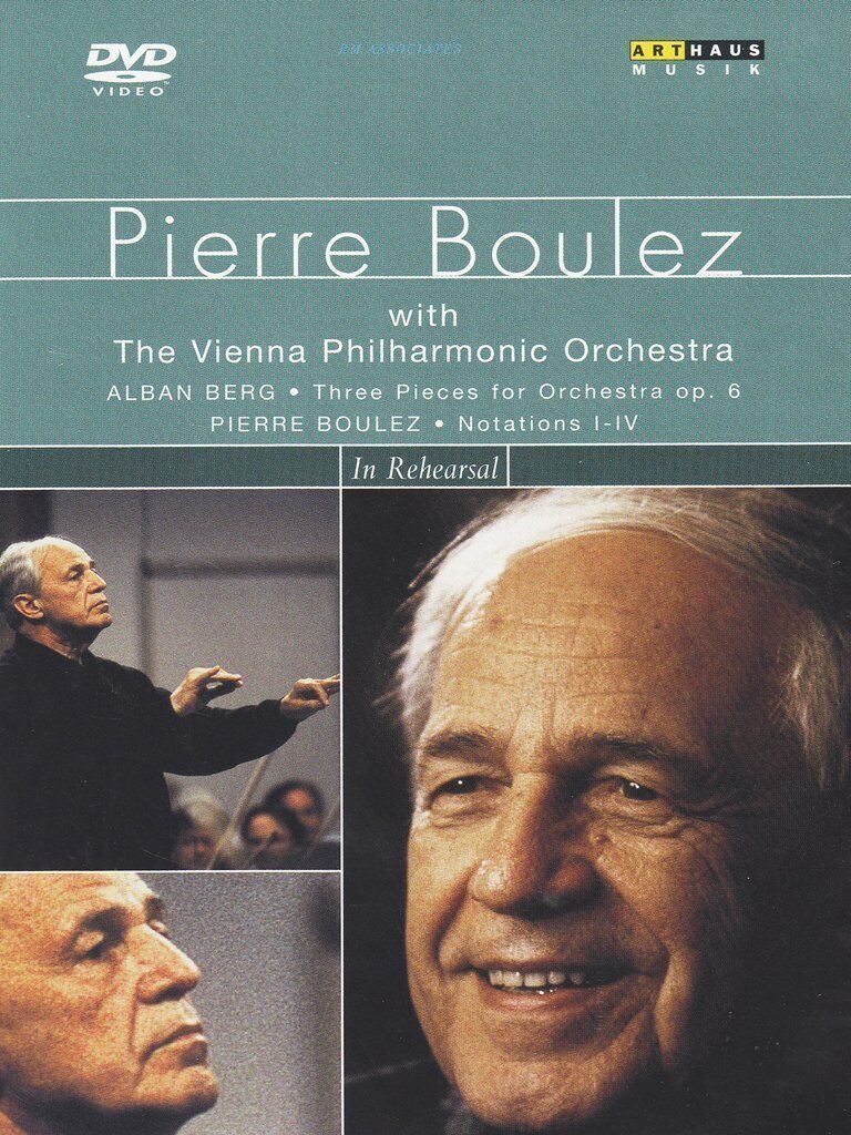 Pierre Boulez - In Rehearsal - DVD