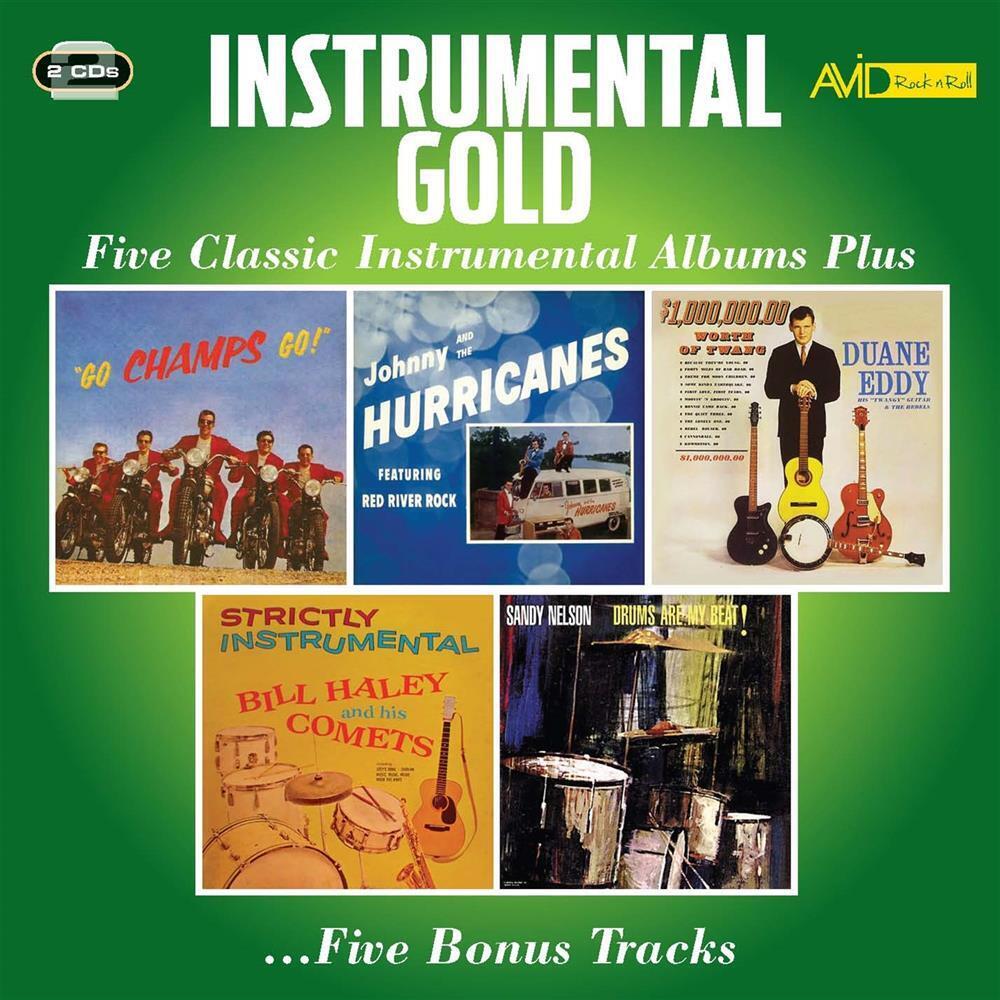 Five Classic Instrumental Albums Plus - Instrumental Gold (Audio Cd)