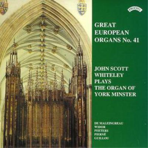 John Scott Whiteley Great European Organs No. 41 (York Minster) (CD) Album