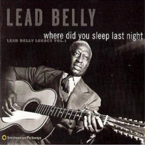 Lead Belly Where Did You Sleep Last Night? (CD) Album
