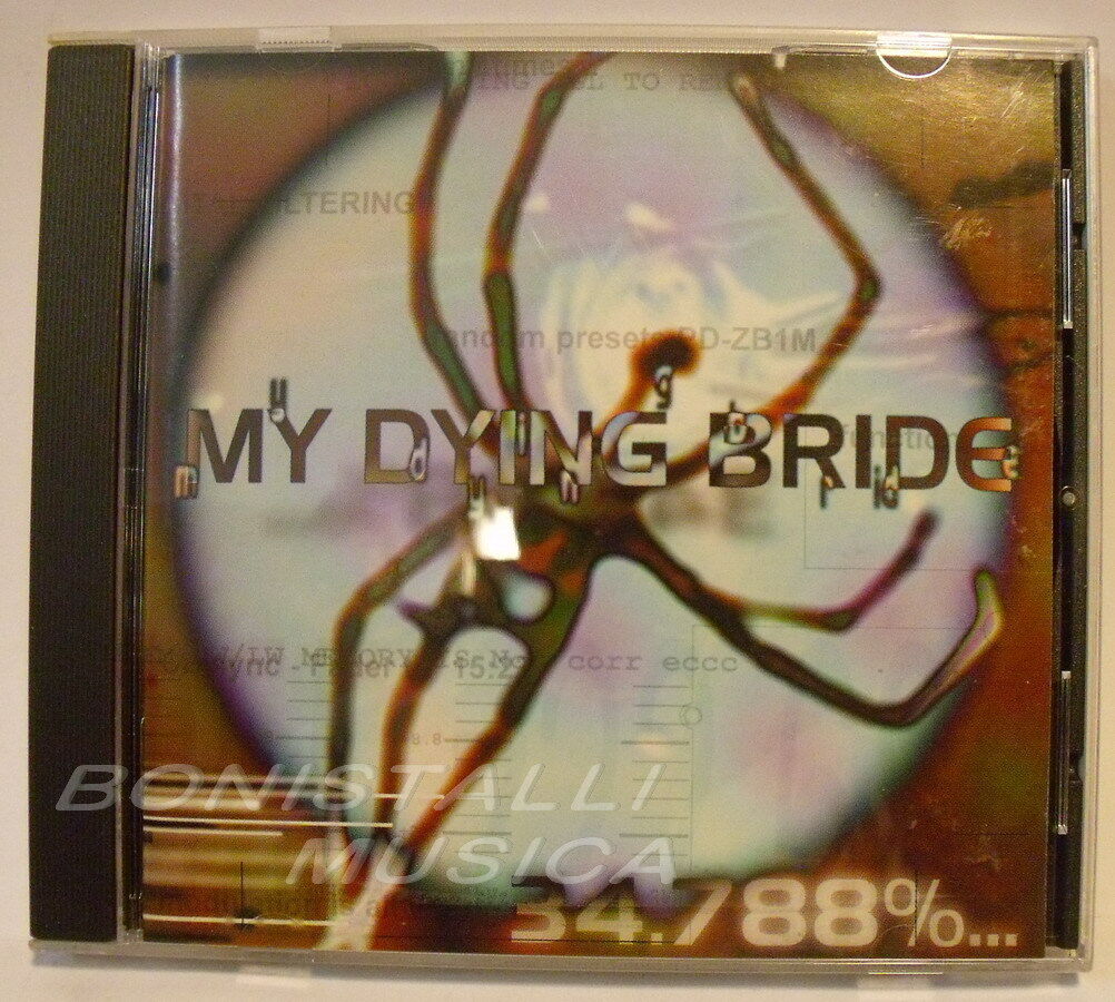 MY DYING BRIDE - 34.788% - CD NUOVO