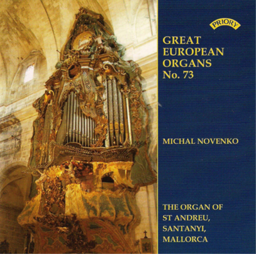 Michal Novenko Great European Organs No. 73 (CD) Album