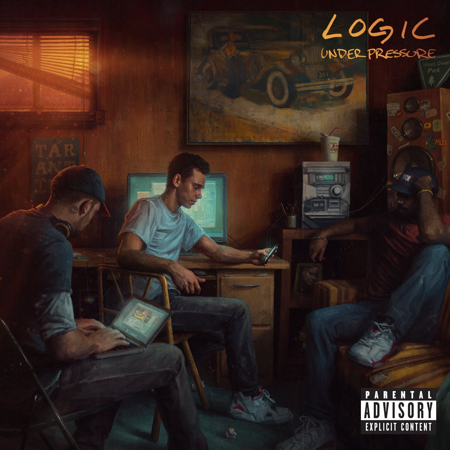 Logic Under Pressure  explicit_lyrics (CD)
