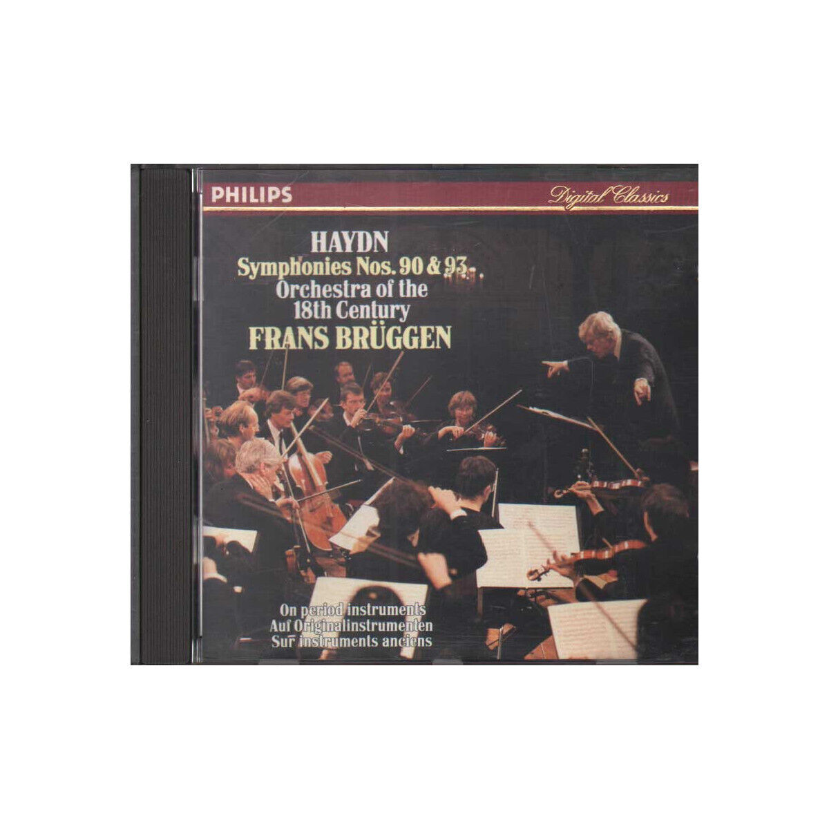 Haydn, Bruggen CD Symphonies Nos. 90, 93 / Philips – 4220222 Nuovo