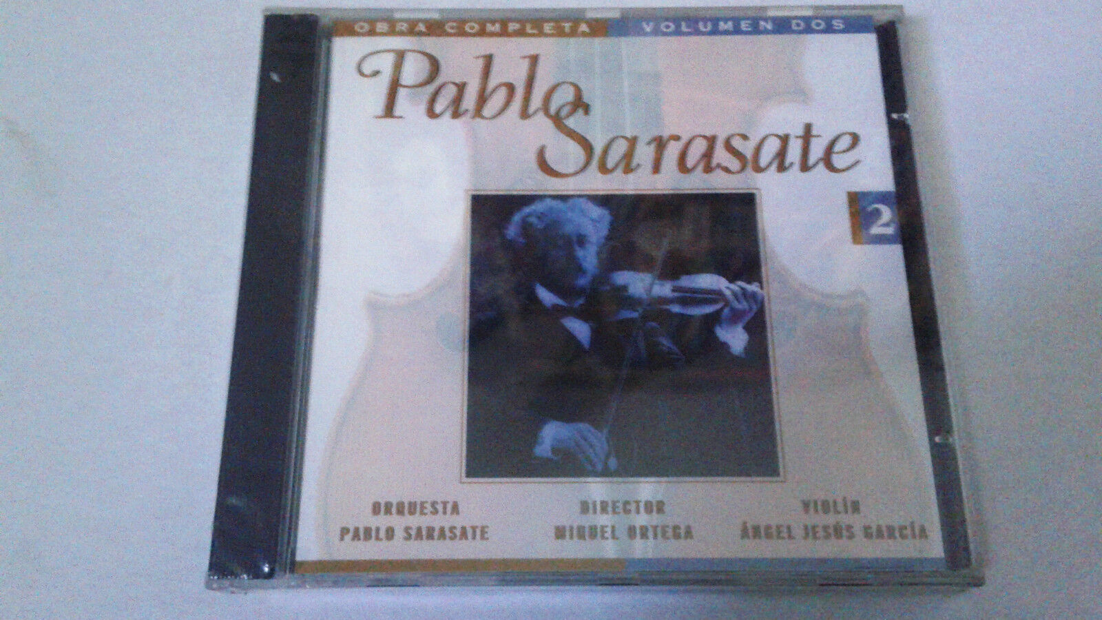 Pablo Sarasate " Capolavoro Completa, Volume Due 2 " CD 8 Tracks Sigillato