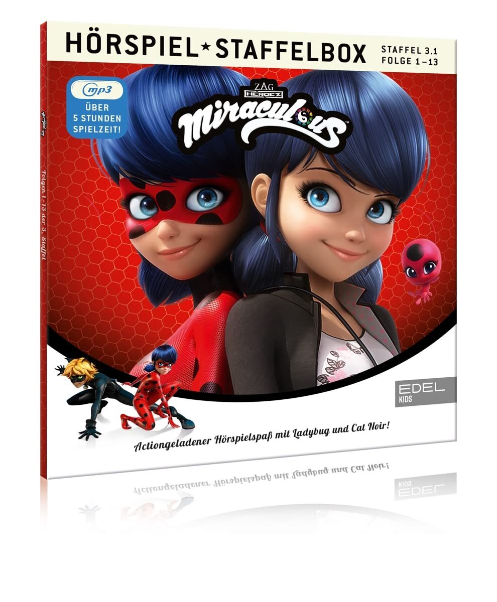 Miraculous Miraculous - Geschichten von Ladybug & Cat Noir Staffelbox 3.1 - (CD)