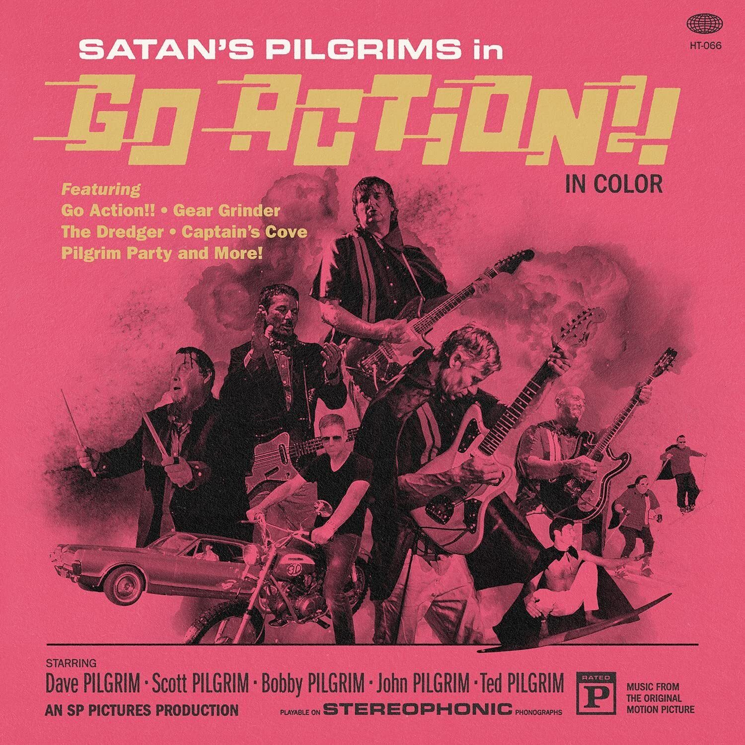 Satan's Pilgrims Go Action!! (Vinyl LP)