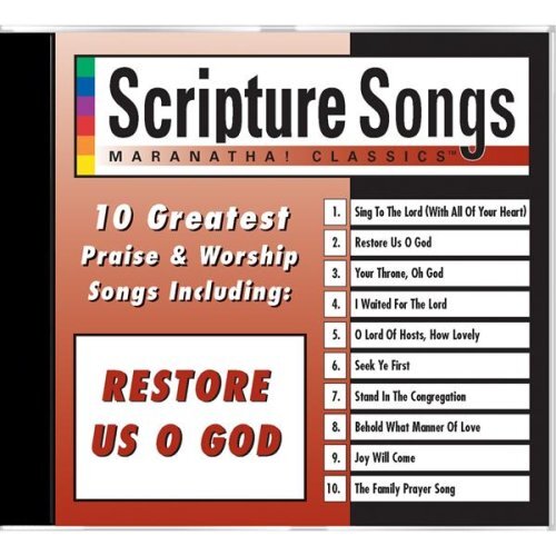 Various Scripture Songs: Restore Us O God (CD)
