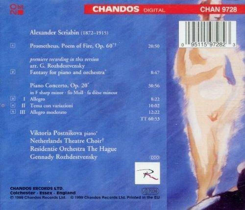 Residentie Orchestra The Hague / Rozhdestvensky Ge - Scriabin: Prometheus Poe...