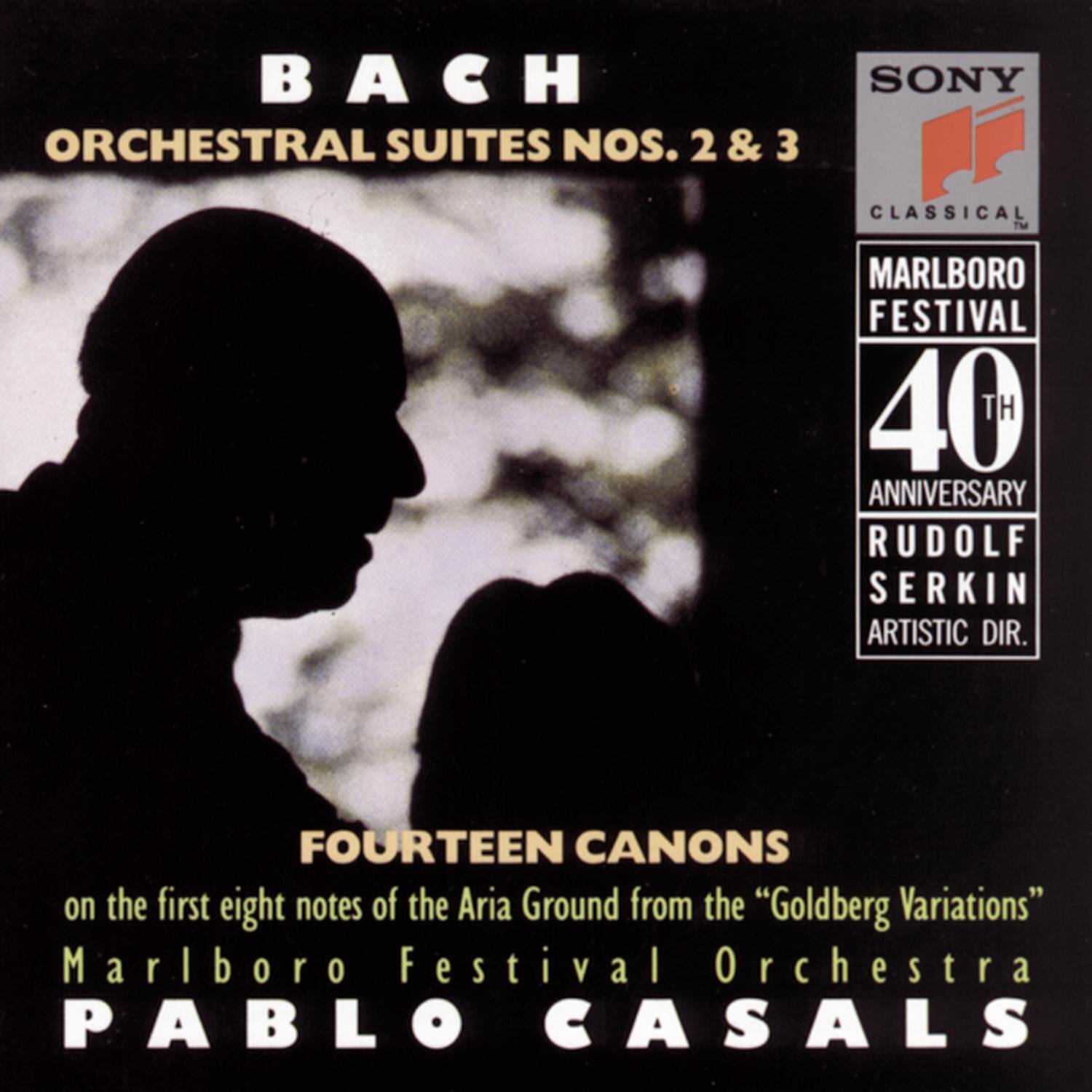 Marlboro Festival Orchestra, Pablo Bach: Orchestral Suites 2 & 3, Goldberg (CD)