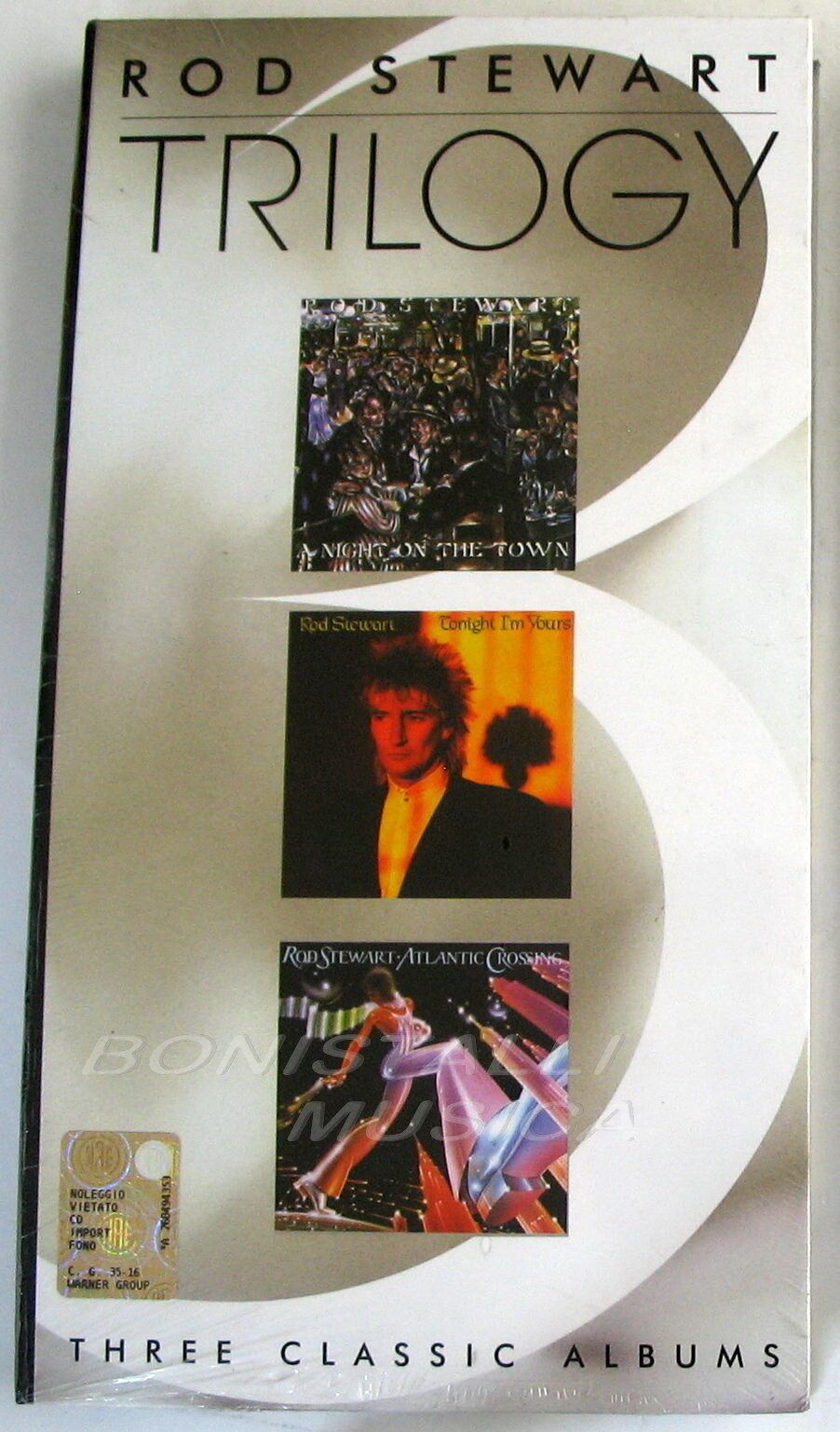 STEWART ROD - TRILOGY - Box 3 CD - Night on the... Atlantic Crossing Tonight I'm