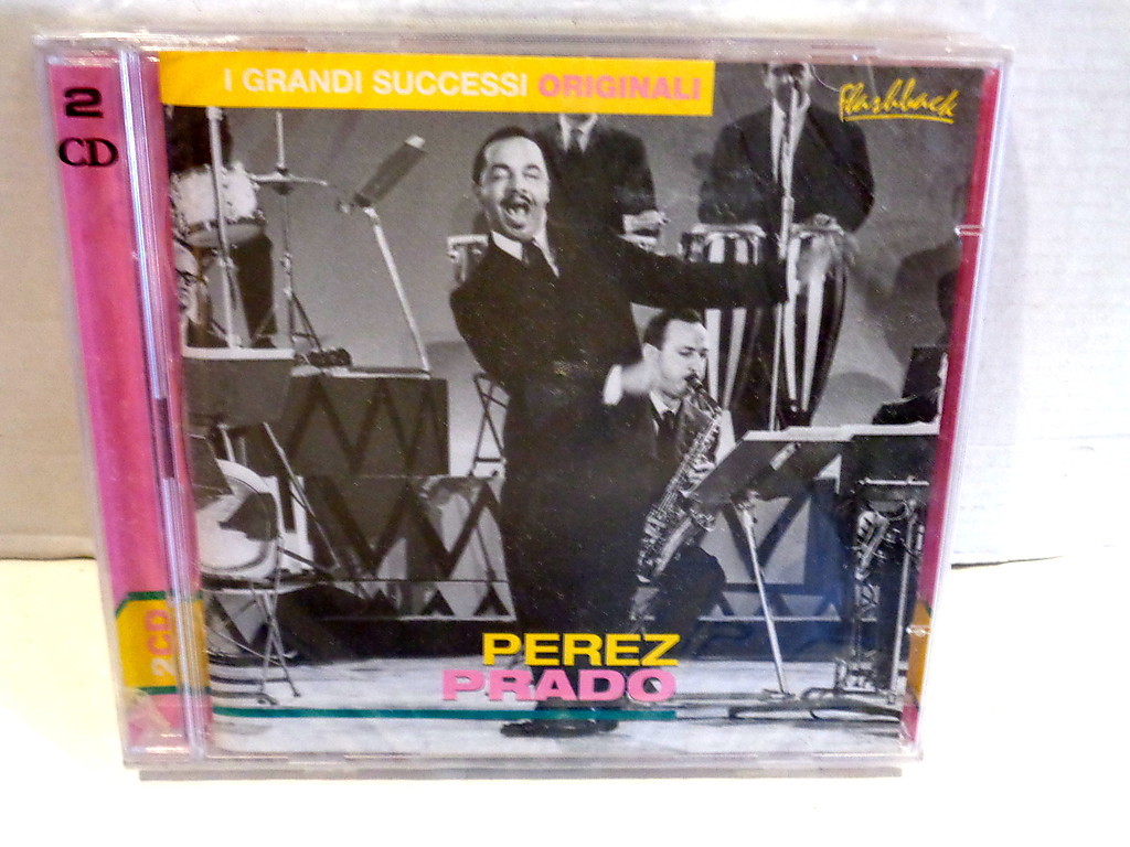 PEREZ PRADO   -   I GRANDI SUCCESSI FLASHBACK  -  2 CD 2000  NUOVO E SIGILLATO