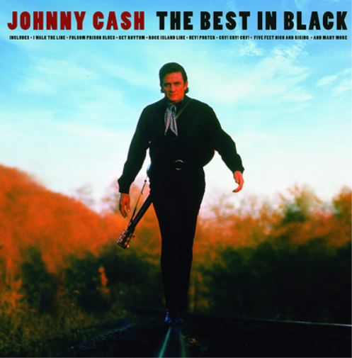 Johnny Cash The Best in Black (Vinyl LP) 12" Album