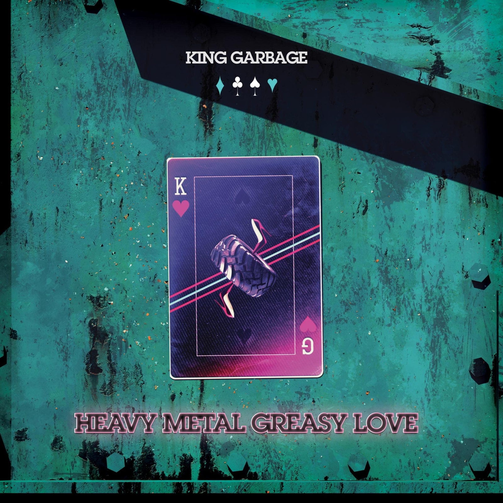 King Garbage Heavy Metal Greasy Love (Vinyl LP)