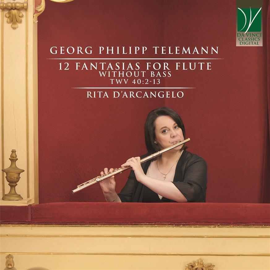 D'arcangelo Rita - Telemann: 12 Fantasias For Flute Without Bass, Twv 40:2-13...