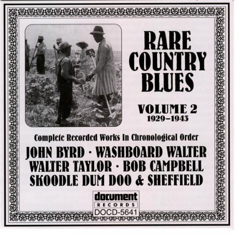Various Artists Rare Country Blues - Vol. 2: 1929 - 1943 (CD) Album