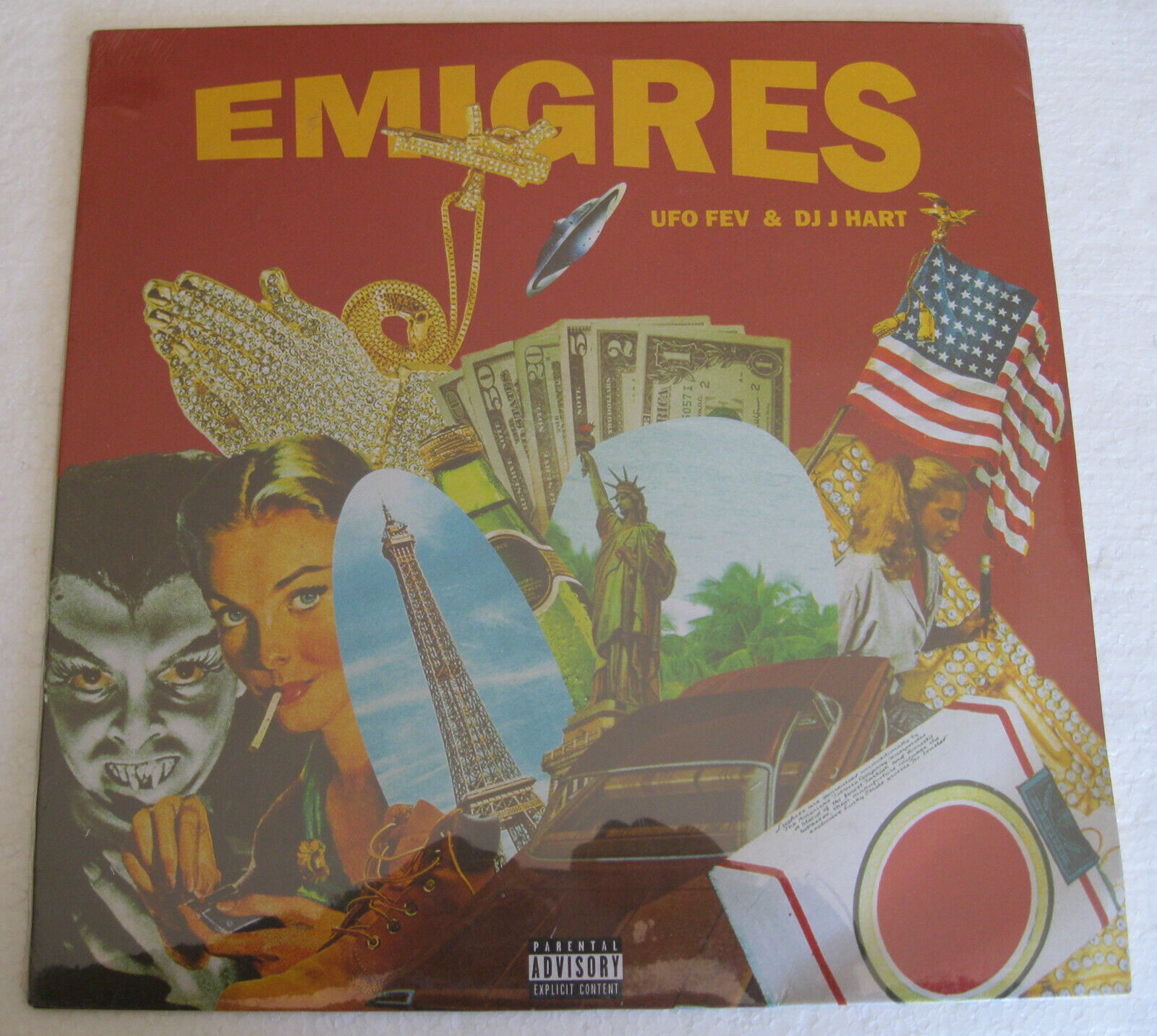 UFO FEV & DJ J. Hart Emigres (2019) Vinyl, 12" Album Limited Edition – TKR081