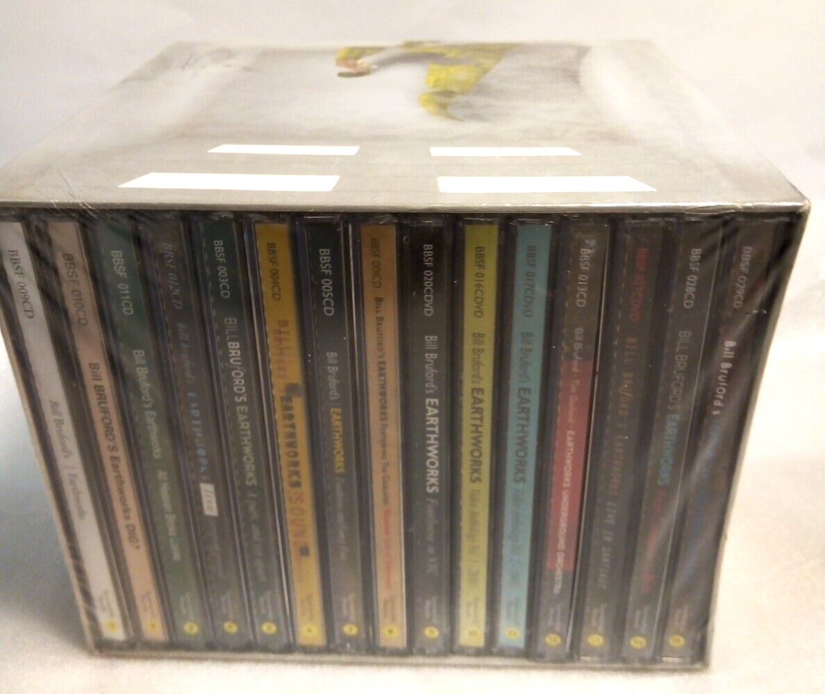 Bill Bruford's Earthworks ‎– Complete - Boxset 20 CD + 4 DVD  Sealed