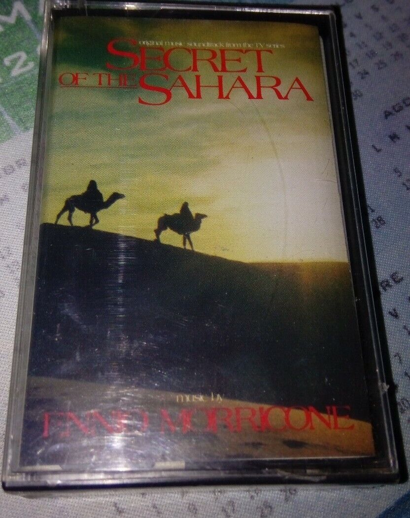 ENNIO MORRICONE SECRET OF THE SAHARA MC NUOVA SIGILLATA cassetta Mint TAPE rara