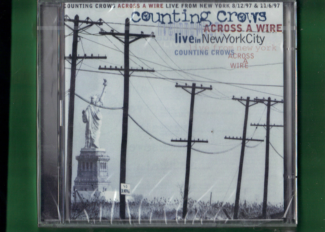 COUNTING CROWS - ACROSSA WIRE LIVE IN N.Y. CD NUOVO SIGILLATO