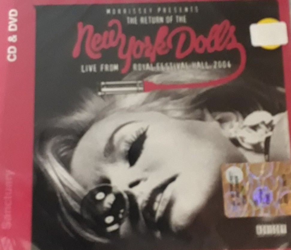 NEW YORK DOLLS-LIVE FROM ROYAL FESTIVAL HALL 04 *CD+DVD NEW SEALED SIGILLATO