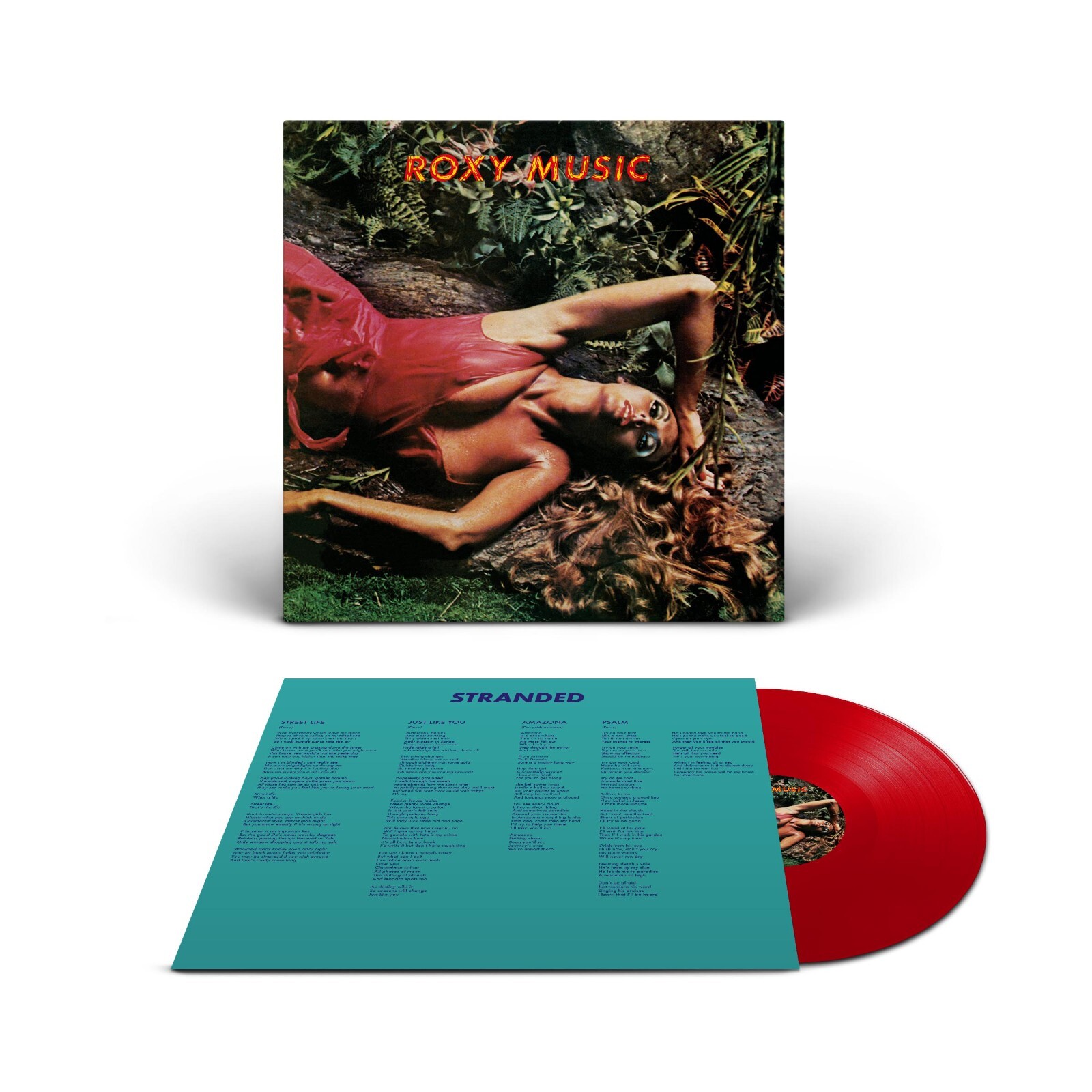 ROXY MUSIC - Stranded (2023) LP clear red vinyl