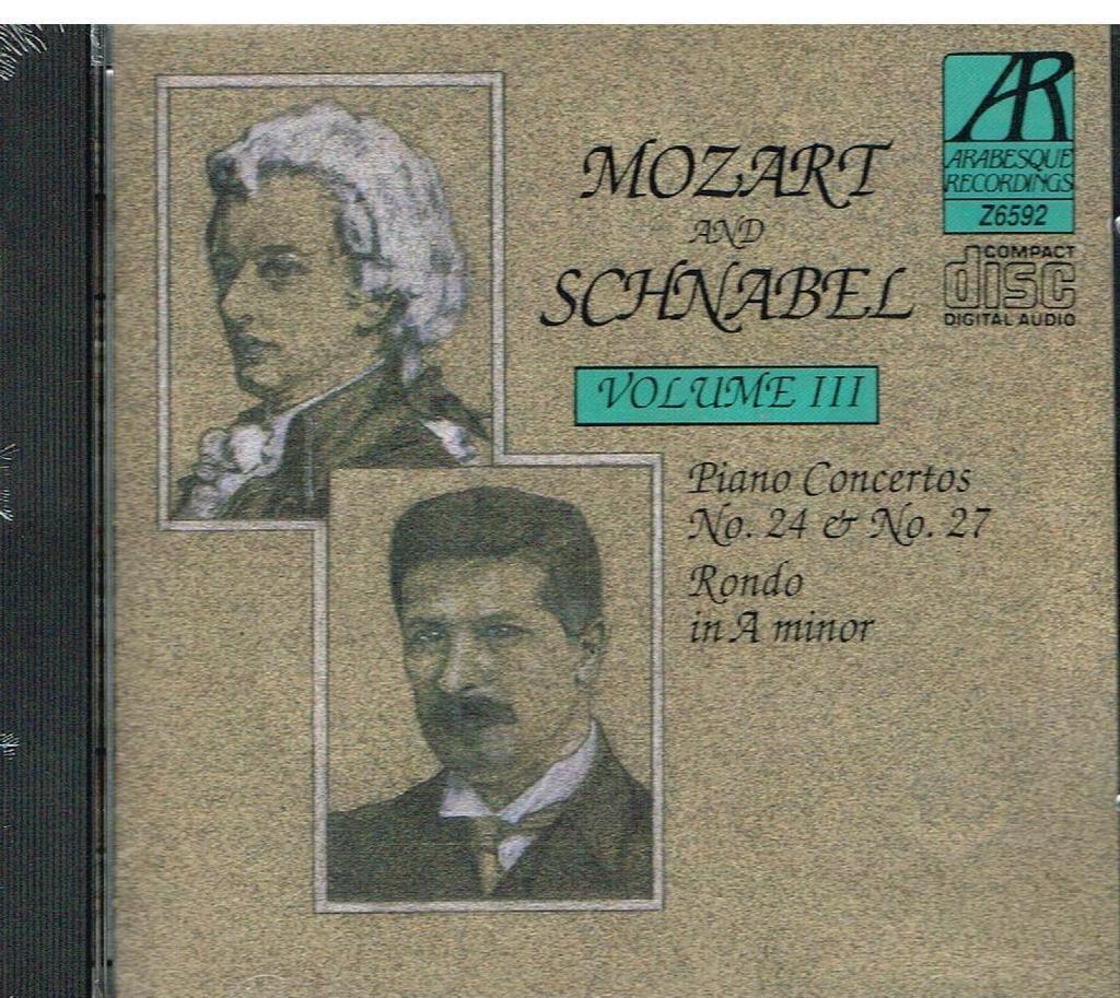 Mozart: Piano Concerto No.24, 27, Rondo K.511 / Schnabel, Susskind, Barbiroll CD