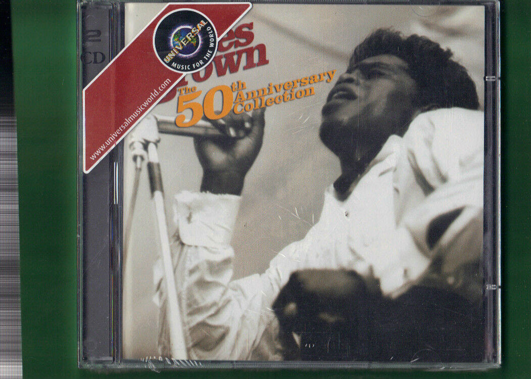 JAMES BROWN - THE 50th ANNIVERSARY COLLECTION DOPPIO CD NUOVO SIGILLATO