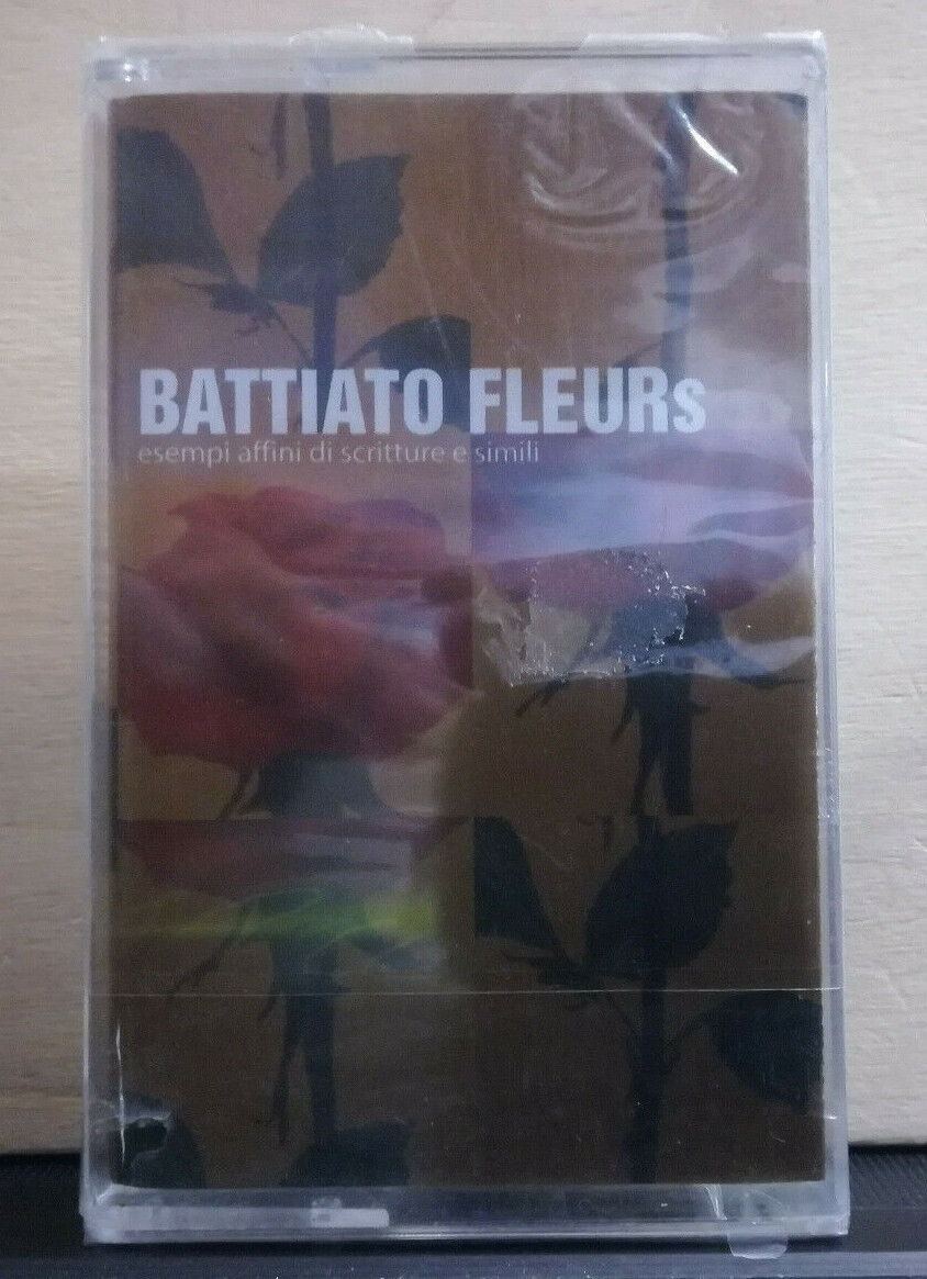FRANCO BATTIATO FLEURS - MUSICASSETTA ORIGINALE SIGILLATA 1999