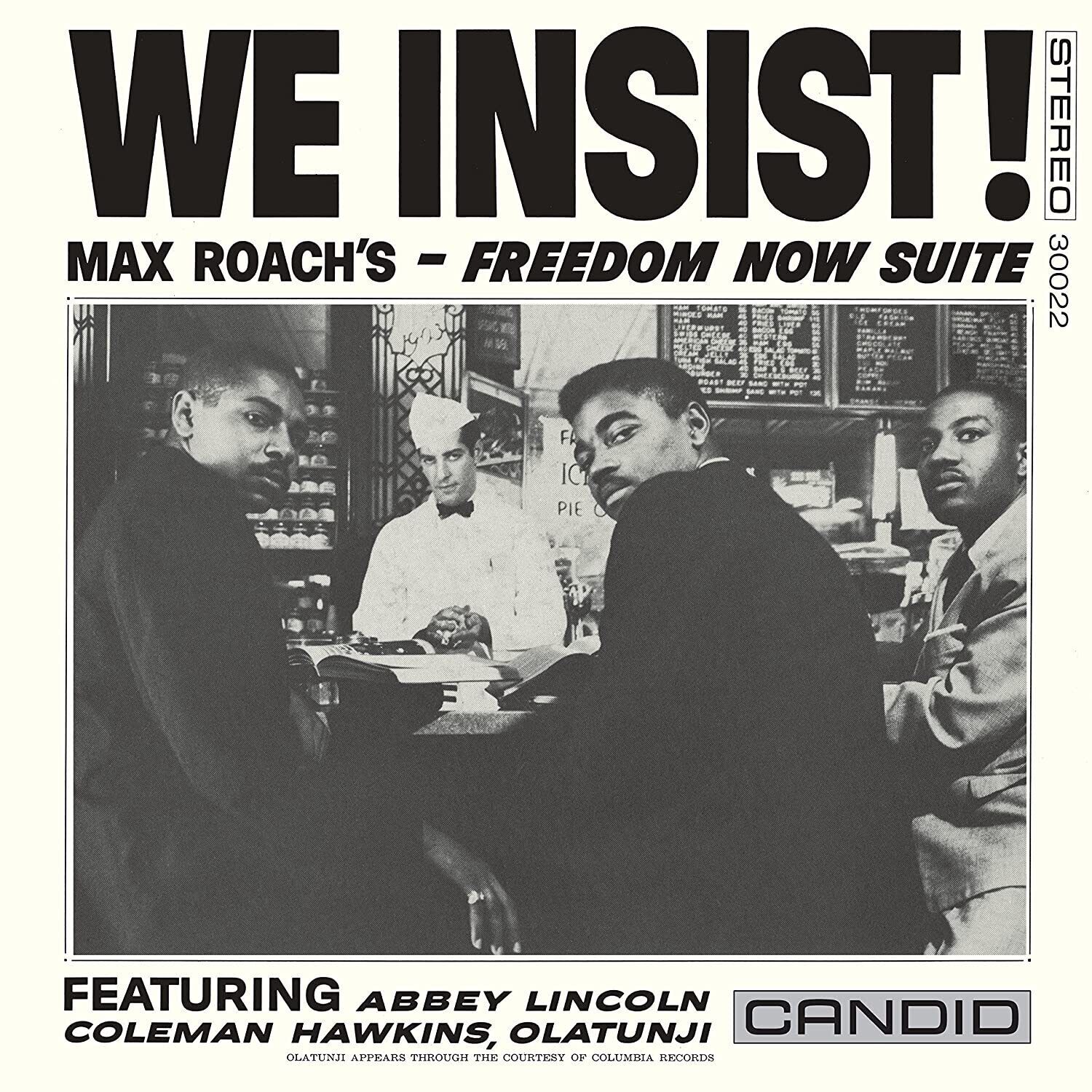 Max Roach We Insist!: Max Roach's Freedom Now Suite (Vinyl LP) 12" Album