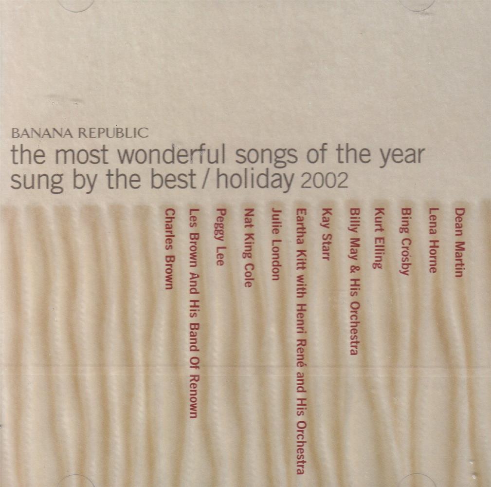 Banana Republic: The Most Wonderful Songs Of The Year / Holiday... (Audio Cd)