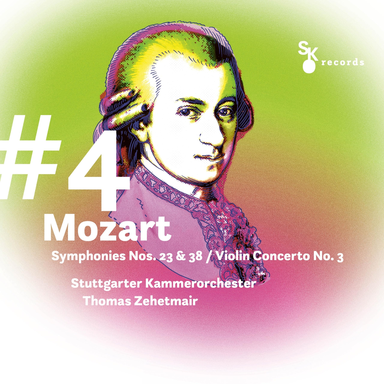 Stuttgarter Kamme #4 Mozart: Symphonies Nos. 23 & 38 "Prague" / Violin Conc (CD)