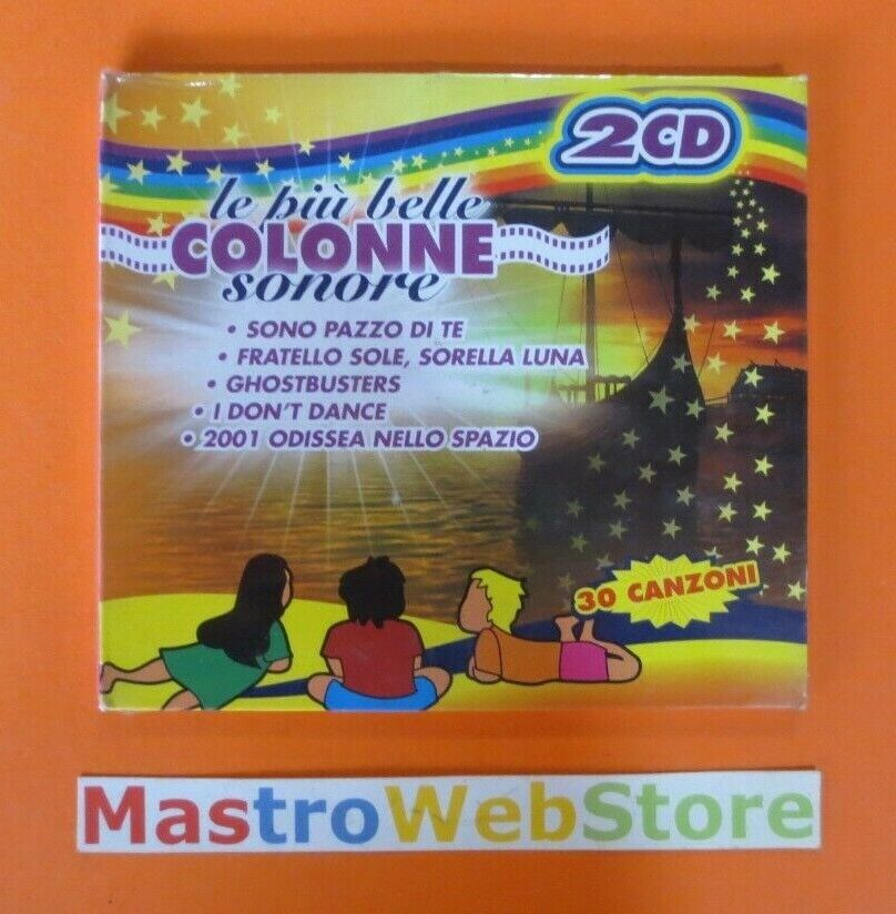 LE PIU BELLE COLONNE SONORE - 2 CD nuovo sigillato [cd04]