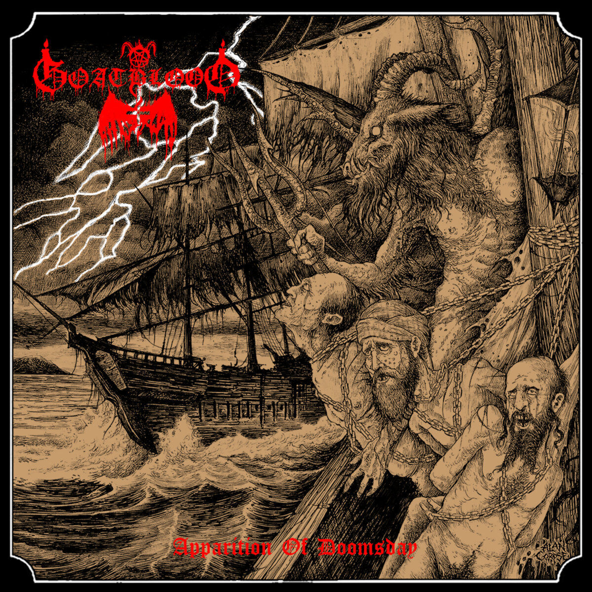 Goatblood Apparition of Doomsday (Vinyl LP) 12" Album