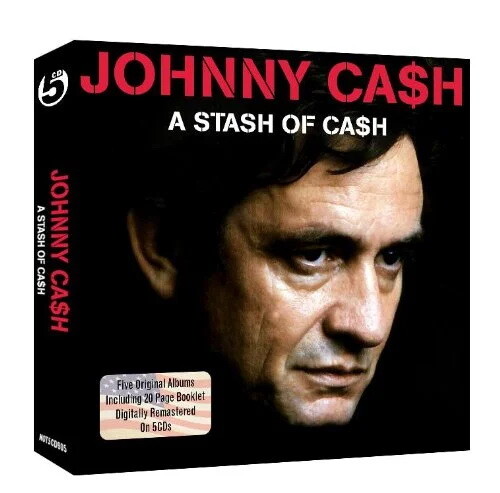 7024790 Audio Cd Johnny Cash - A Stash Of Cash (5 Cd)