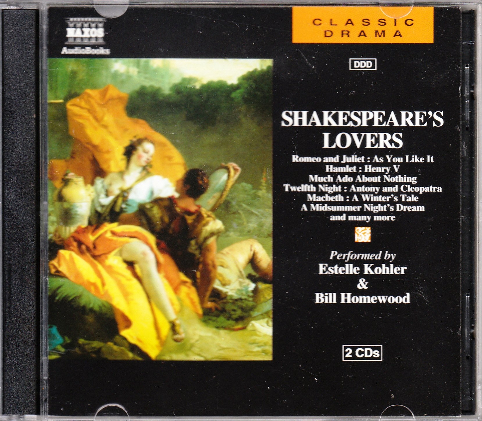 Kohler,Estelle Shakespeare'S Lovers (CD)
